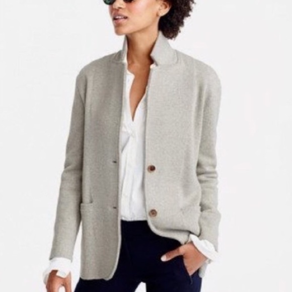 J. Crew Sweater Blazer